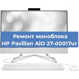 Ремонт моноблока HP Pavilion AiO 27-d0017ur в Новосибирске